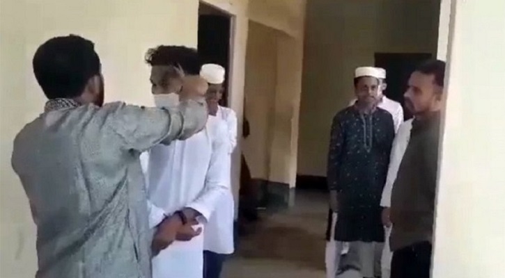 এবার ৬ মাদ্রাসাছাত্রের চুল কাটার অভিযোগ, আটক শিক্ষক