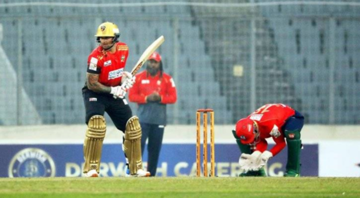 কুমিল্লার বিপক্ষে বরিশালের ৬৩ রানের বিশাল পরাজয়