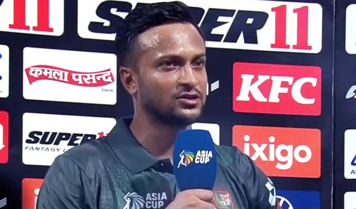 বাজে ব্যাটিংই ম্যাচ হারের কারণ, বললেন সাকিব
