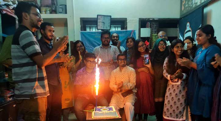 জাবিতে ধ্বনির ২৬তম প্রতিষ্ঠাবার্ষিকী উদ্‌যাপন