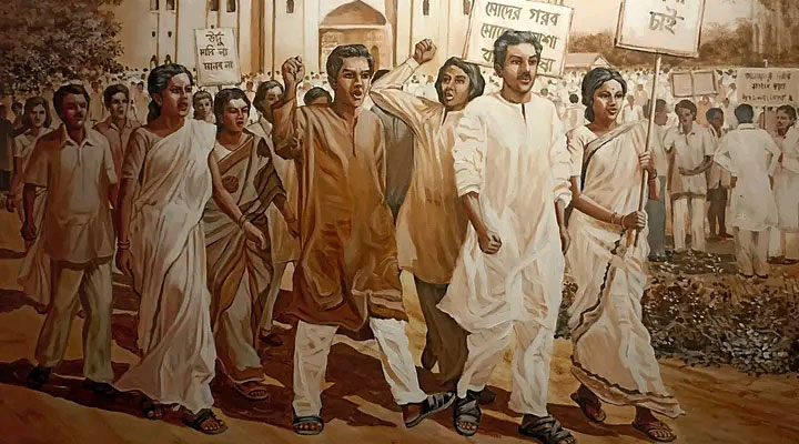 ‘রং তুলিতে ঢাকা বিশ্ববিদ্যালয়’ শীর্ষক আর্ট গ্যালারি উদ্বোধন