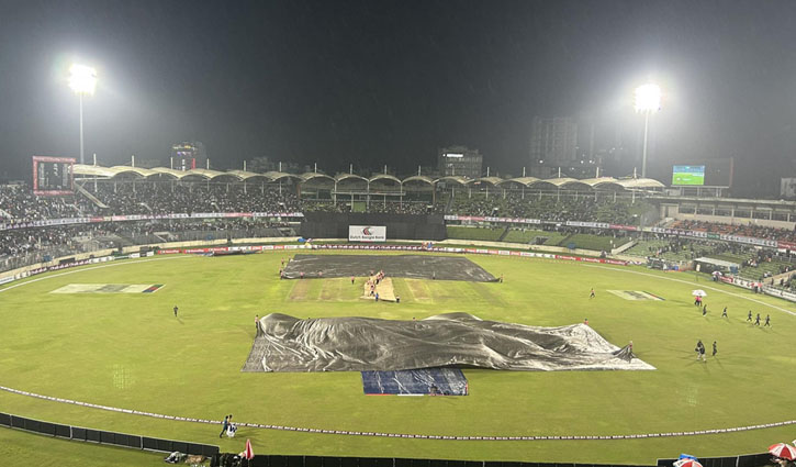 বাংলাদেশ-নিউজিল্যান্ড প্রথম ওয়ানডে বৃষ্টিতে পরিত্যক্ত