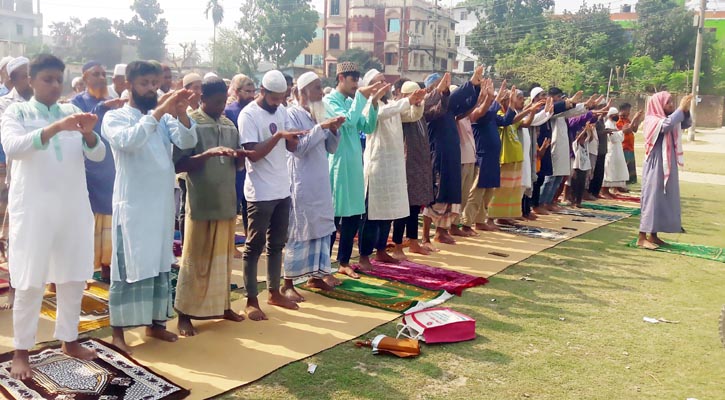 বৃষ্টির জন্য জেলায় জেলায় বিশেষ নামাজ