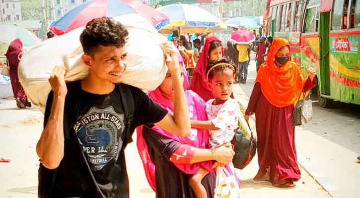 দুই দিনে ঢাকা ছেড়েছে ২৯ লাখ মোবাইল ব্যবহারকারী