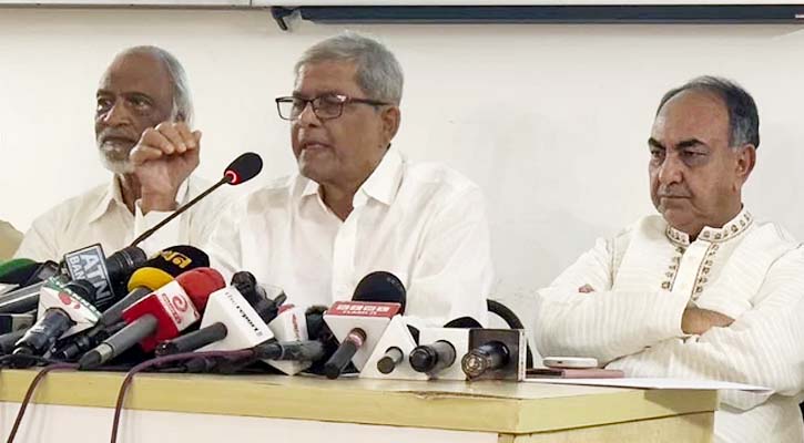 শর্ত বা আপসের প্রশ্নই আসে না : ফখরুল