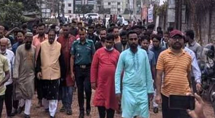 যাত্রাবাড়ীতে আওয়ামী লীগের বিক্ষোভ