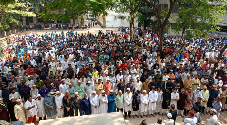 উপাচার্যের মৃত্যুতে জবিতে তিন দিনের শোক, ক্লাস-পরীক্ষা বন্ধ