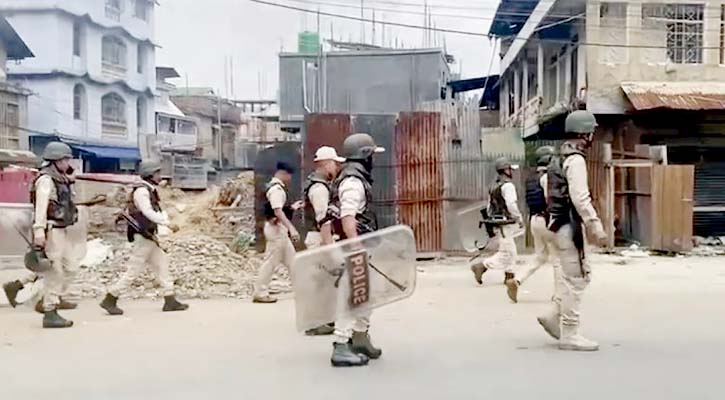 মণিপুরে জঙ্গি হামলায় বাবা-ছেলেসহ নিহত ৩