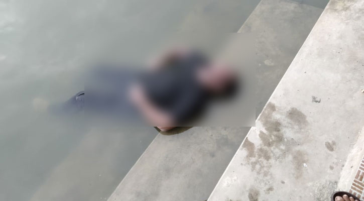 ভূমি অফিসের পুকুরে মিলল যুবকের লাশ