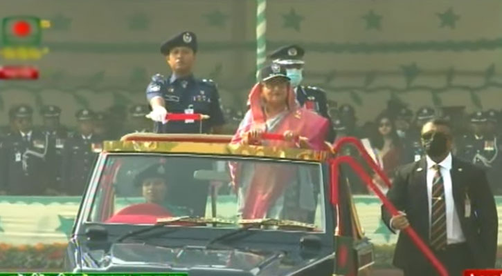 পুলিশ সপ্তাহের অনুষ্ঠানে যোগ দিয়েছেন প্রধানমন্ত্রী