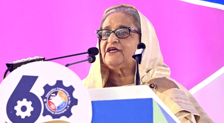প্রকৌশলীরাই উন্নয়নের মূল চালিকাশক্তি : প্রধানমন্ত্রী