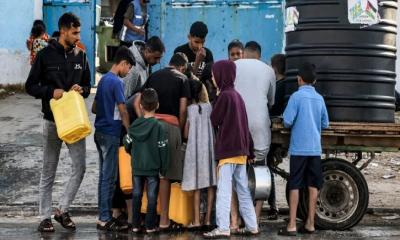 গাজায় বড় হুমকি কলেরা ও সংক্রমণ রোগ