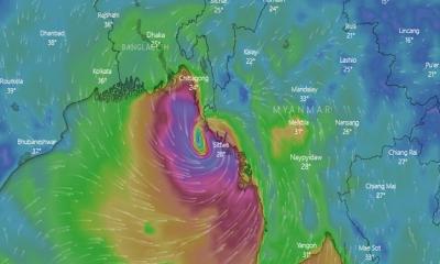 মোখার প্রভাবে সেন্ট মার্টিনে গুঁড়ি গুঁড়ি বৃষ্টি