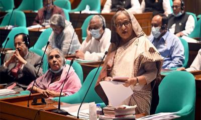 কোনো চক্রান্তের কাছে জনগণ মাথা নত করেনি : প্রধানমন্ত্রী