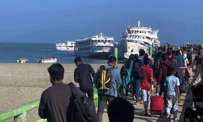 সেন্টমার্টিনে আটকা পড়েছেন চার শতাধিক পর্যটক