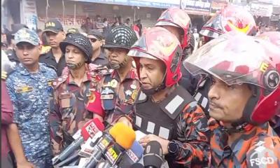 কৃষি মার্কেটে কোনো ফায়ার সেফটি ছিল না : ফায়ার সার্ভিস