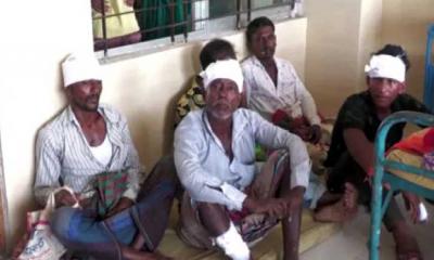মোটরসাইকেল চালানোকে কেন্দ্র করে সংঘর্ষ, আহত ১৫