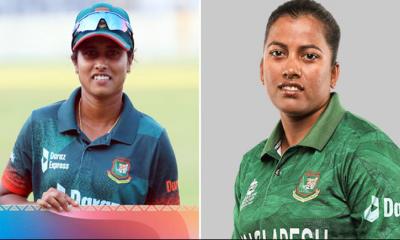 র‌্যাঙ্কিংয়ে দারুণ উন্নতি ফারজানা ও নাহিদার