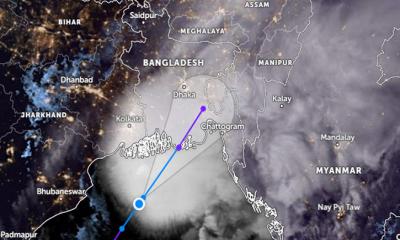বাংলাদেশের দিকে ধেয়ে আসছে ঘূর্ণিঝড় ‘মিধিলি’