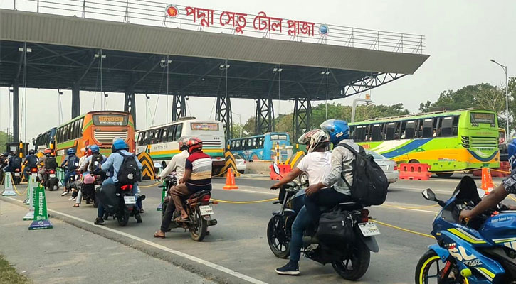 পদ্মা সেতুতে ইলেকট্রনিক টোল আদায় শুরু