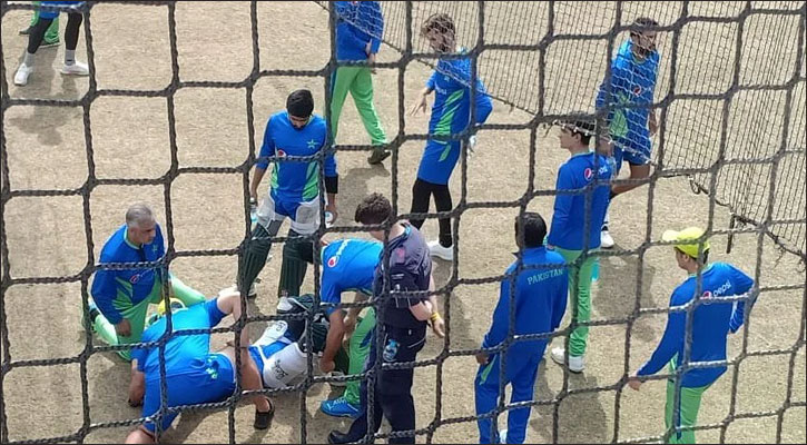 পাক-ভারত লড়াইয়ের আগে হাসপাতালে শান মাসুদ