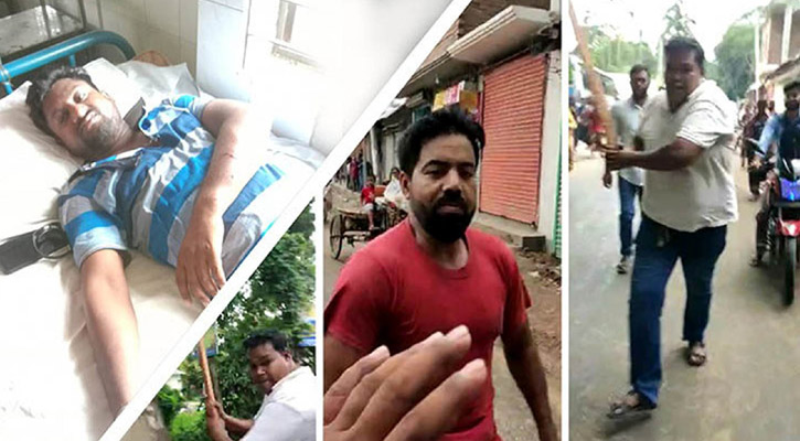 সাংবাদিককে পেটানোর ঘটনায় মামলা, আটক ১