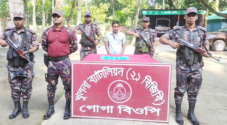 ১৬ সোনার বারসহ আটক ১