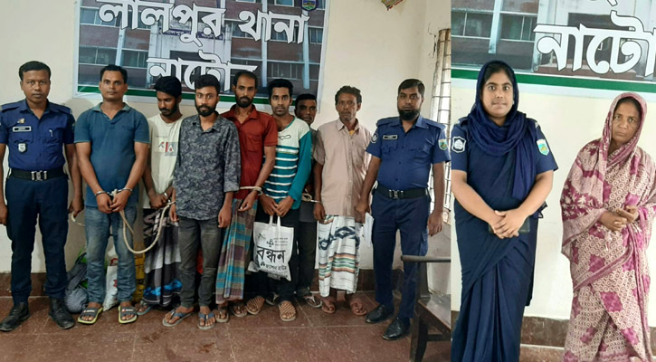 নারীসহ ৭ মাদকব্যবসায়ী আটক