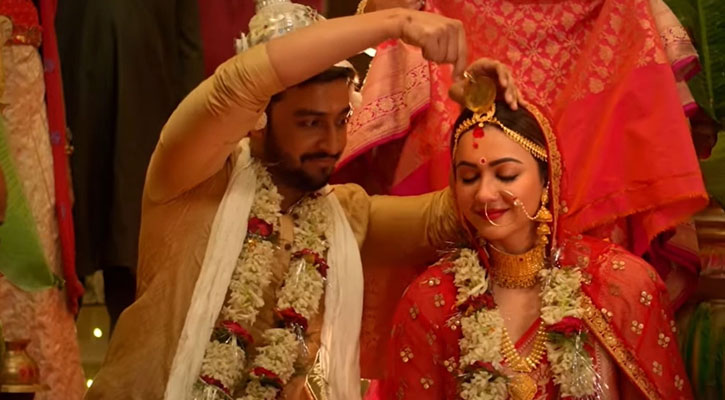 বিয়ের পিঁড়িতে বসছেন বনি-কৌশানী