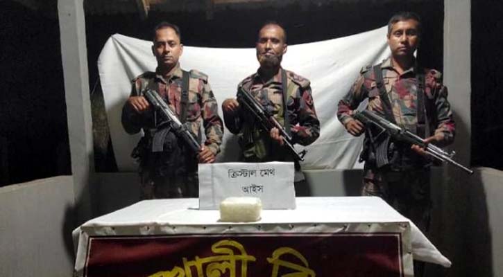 ৫ কোটি ২০ লাখ টাকার আইস জব্দ