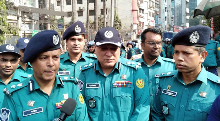 নাশকতার আশঙ্কায় নয়াপল্টনে ব্যারিকেড: ডিএমপি