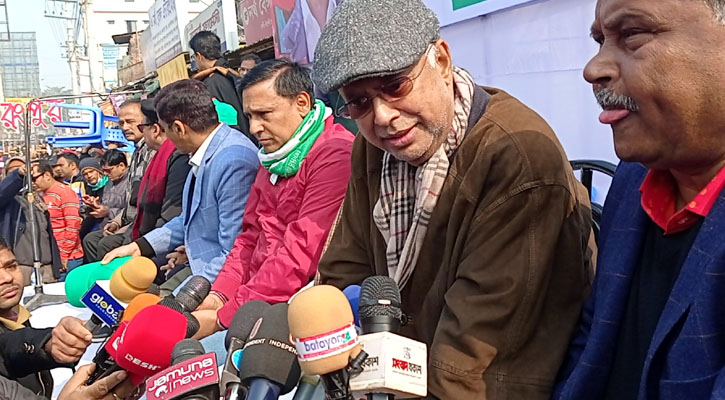 রংপুরে বিএনপির গণঅবস্থান কর্মসূচিতে নেতা-কর্মীদের ঢল