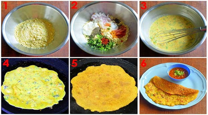 বেসন দিয়ে তৈরি করে ফেলুন মজাদার ৩ নাস্তা