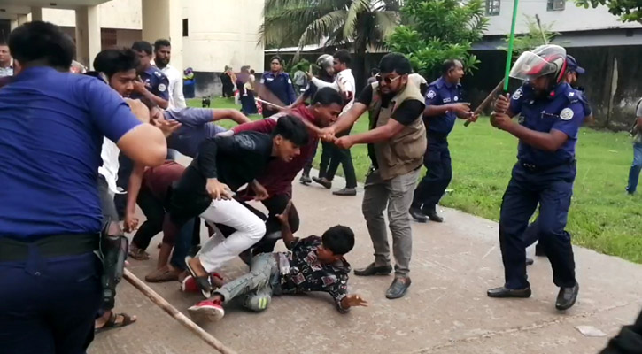 ছাত্রলীগের দুগ্রুপের সংঘর্ষ ও লাঠিপেটার কারণ জানা গেল