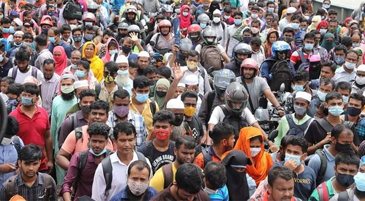 দেশে সবচেয়ে বেশি মানুষের বাস ঢাকা বিভাগে