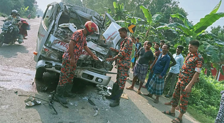 নানির মরদেহ বাড়ি নেওয়ার পথে প্রাণ গেল নাতির