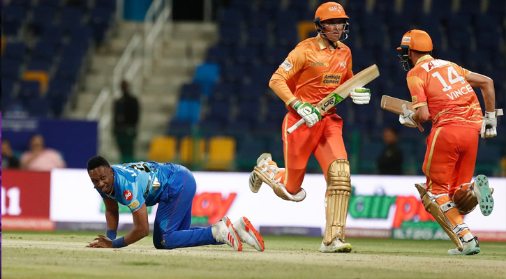 রোমাঞ্চকর জয়ে প্লে অফে গালফ জায়ান্টস