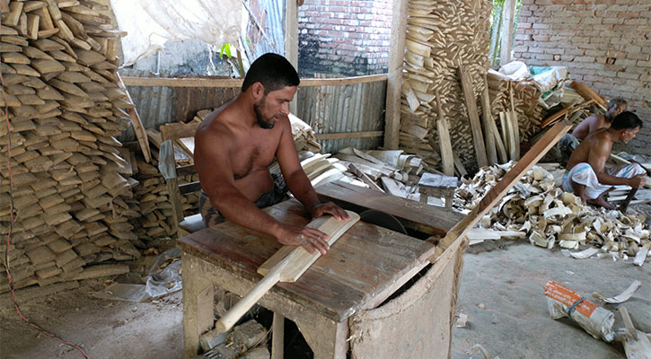 নরেন্দ্রপুরের ঠিকানা এখন ‘ব্যাটের গ্রাম’