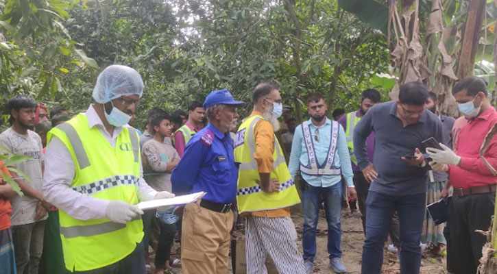 ঝিনাইদহে কলাক্ষেত থেকে লাশ উদ্ধার