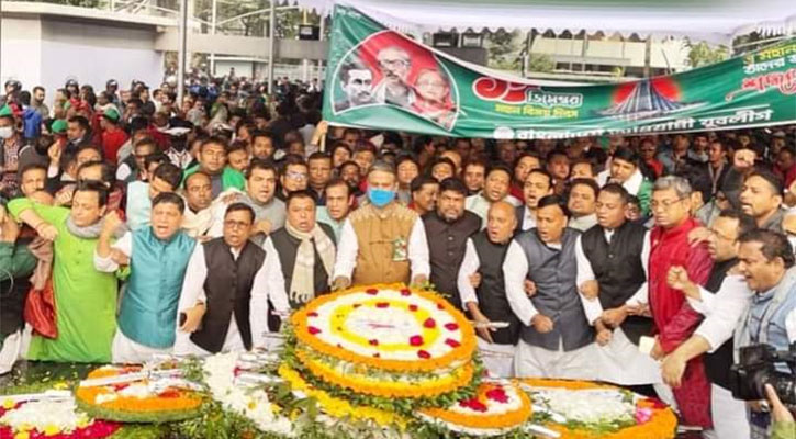 অপশক্তিকে রুখে দেওয়ার শপথ যুবলীগের