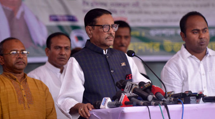 বিদেশি সুতার টানে পুতুল নাচ চলছে বিএনপিতে : কাদের