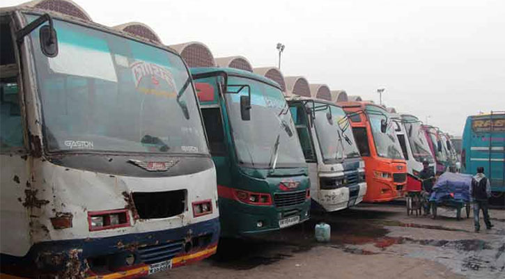 পরিবহন ধর্মঘটে অচল খুলনা