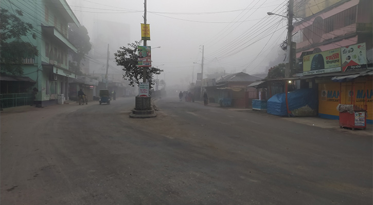 শিশির ও কুয়াশায় শীতের আগমনী বার্তা