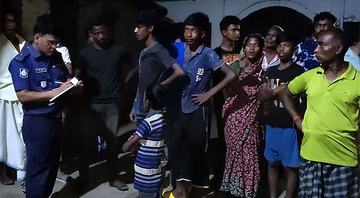 তুচ্ছ ঘটনায় আদিবাসীদের মন্দিরে ভাঙচুর