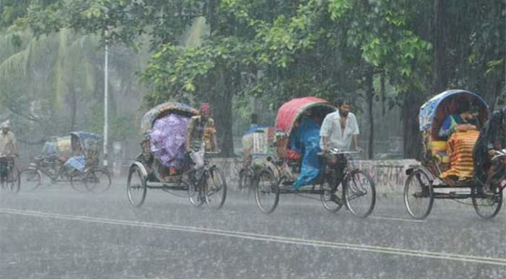 রাজধানীতে বৃষ্টি ঝরবে সারা দিন