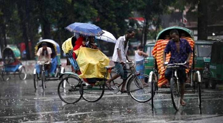 রোববার যেসব এলাকায় বৃষ্টি হতে পারে