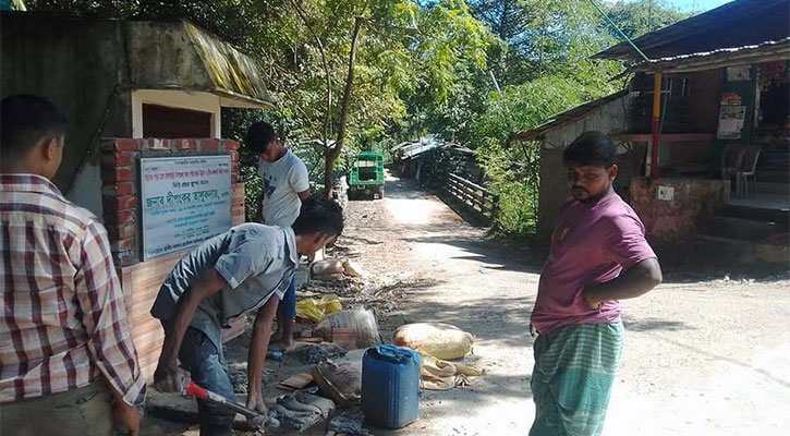 ৪০ কিলোমিটার সড়কে বদলে যাবে দুর্গম পাহাড়ের মানুষের ভাগ্য