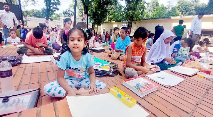 সোনারগাঁয়ে খেলাঘরের চিত্রাঙ্কন প্রতিযোগিতা