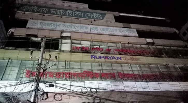 শ্যামলীতে বহুতল ভবনে আগুন, একজনের মরদেহ উদ্ধার