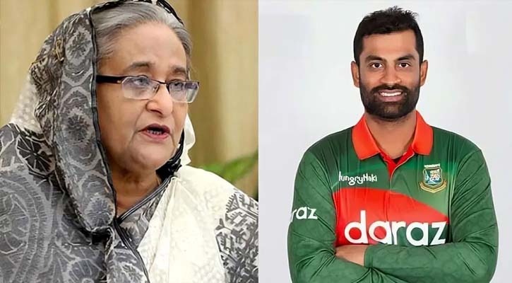 প্রধানমন্ত্রী শেখ হাসিনার জন্মদিনে তামিমের শুভেচ্ছা